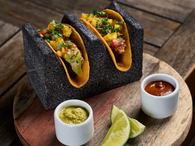 Tacos de chicharrón x 2 und