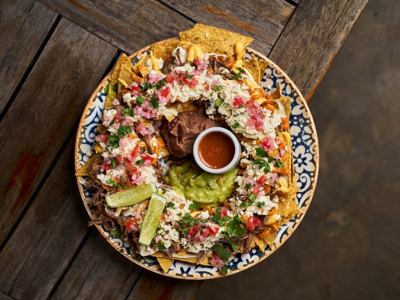 Nachos birria